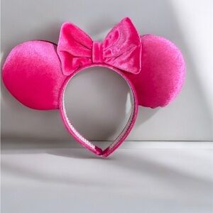 Hot Pink Ears Headband